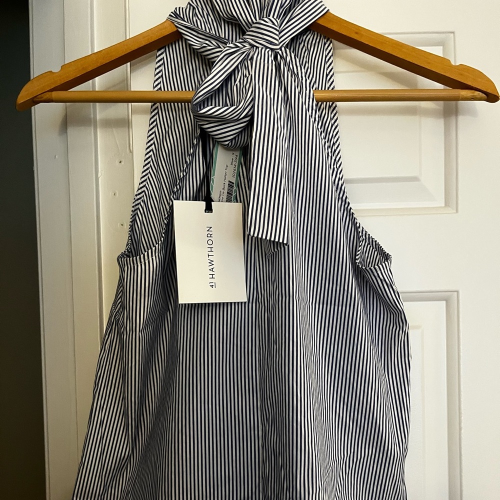 41 Hawthorn Kerrianne Tie Back Halter Top (small) NWT